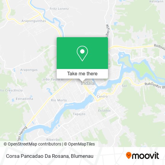 Corsa Pancadao Da Rosana map