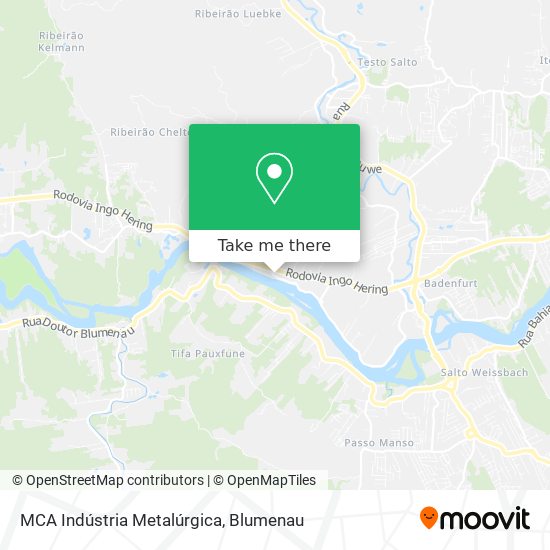 Mapa MCA Indústria Metalúrgica