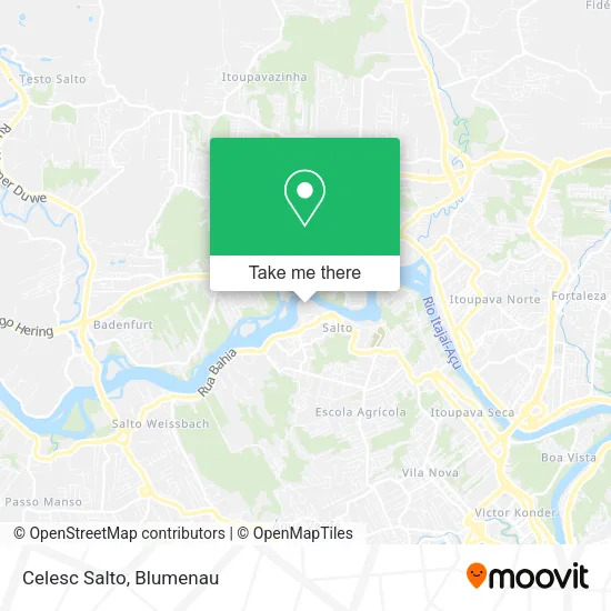 Celesc Salto map