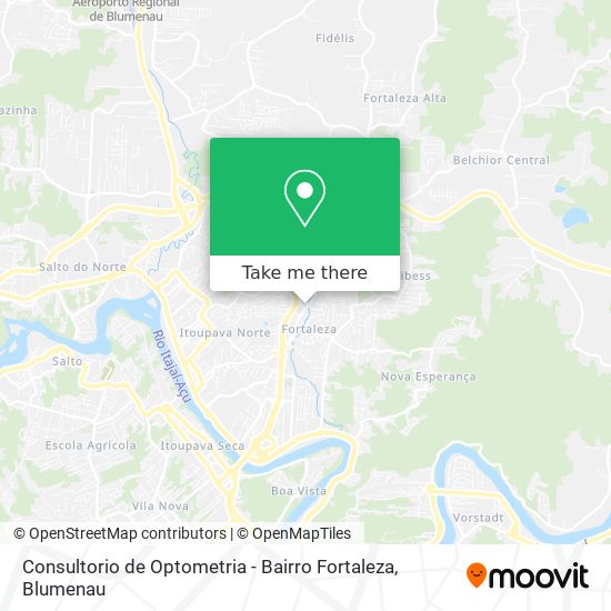 Consultorio de Optometria - Bairro Fortaleza map