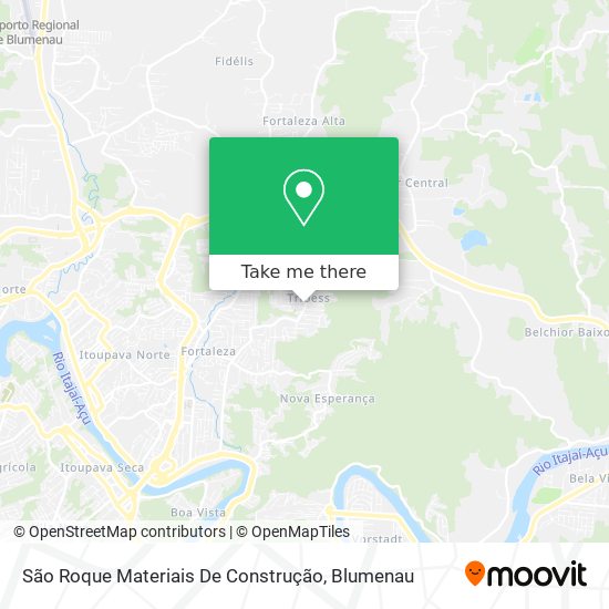 São Roque Materiais De Construção map