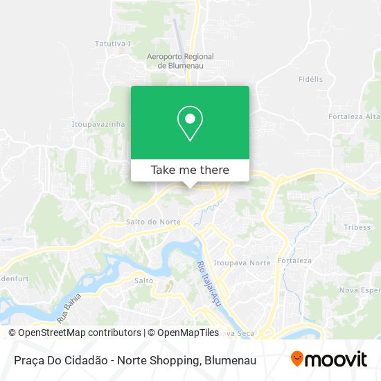 Praça Do Cidadão - Norte Shopping map