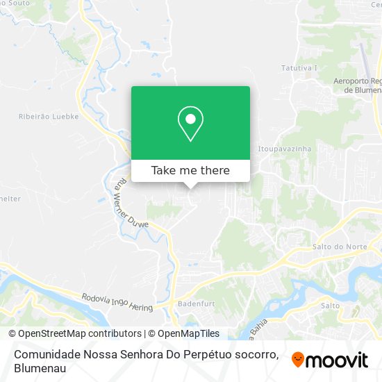 Comunidade Nossa Senhora Do Perpétuo socorro map