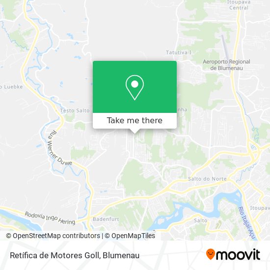 Retífica de Motores Goll map