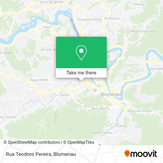 Rua Teodoro Pereira map