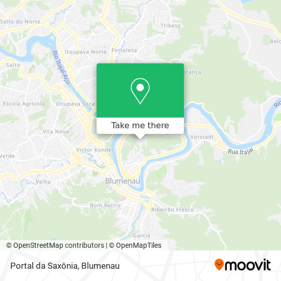 Mapa Portal da Saxônia