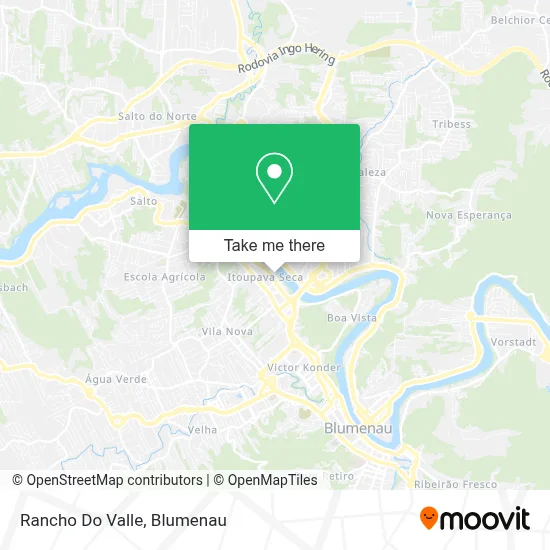 Rancho Do Valle map