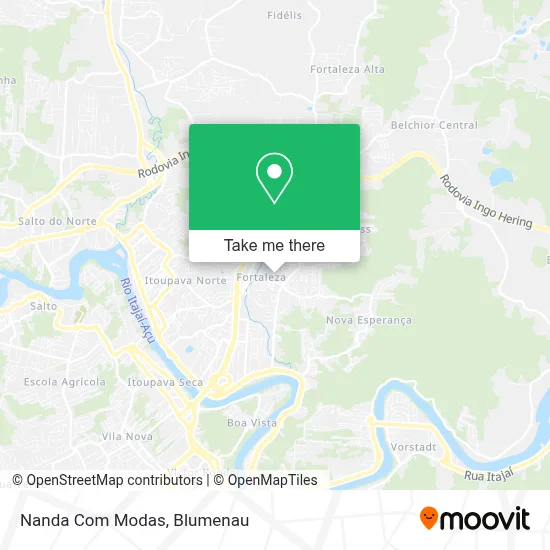 Nanda Com Modas map