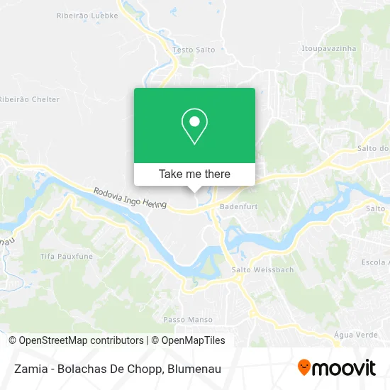 Zamia - Bolachas De Chopp map