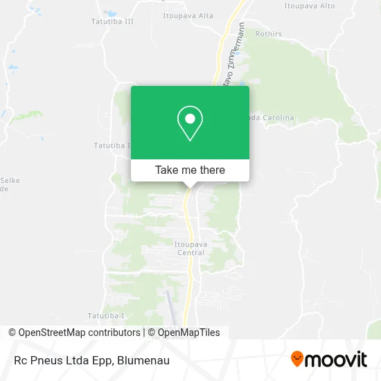 Rc Pneus Ltda Epp map
