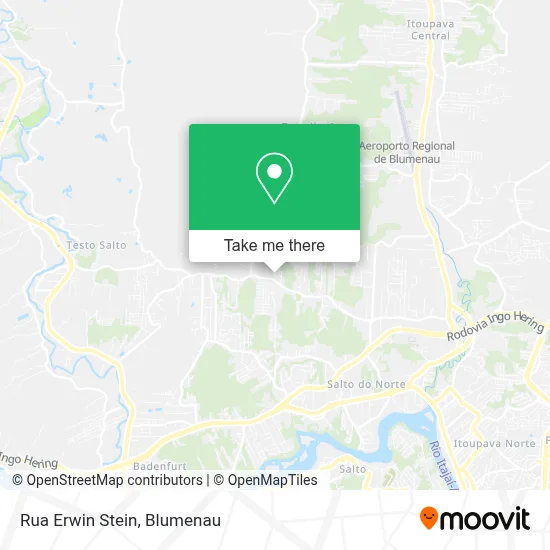 Rua Erwin Stein map