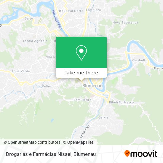 Mapa Drogarias e Farmácias Nissei