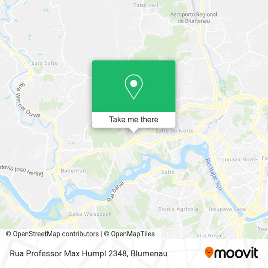 Rua Professor Max Humpl 2348 map