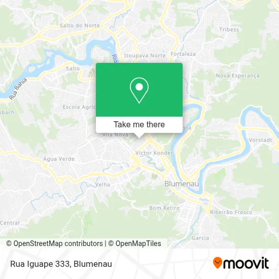 Rua Iguape 333 map