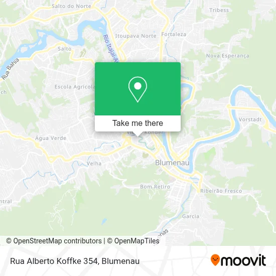 Rua Alberto Koffke 354 map