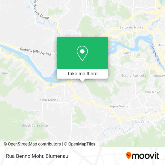 Rua Benno Mohr map