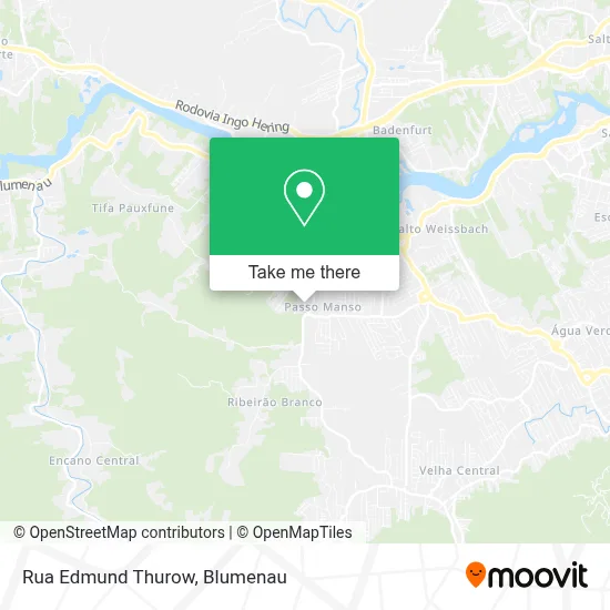 Rua Edmund Thurow map