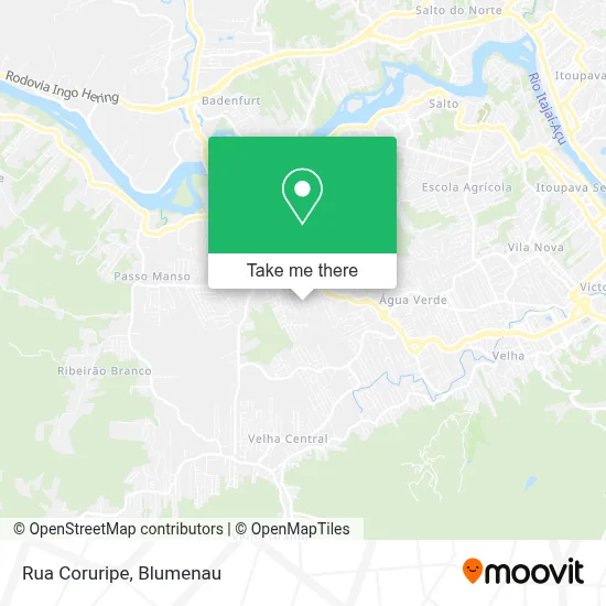 Rua Coruripe map