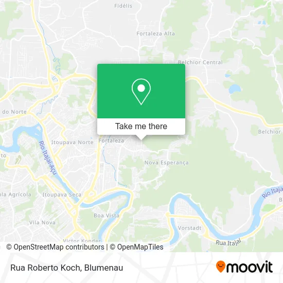 Rua Roberto Koch map