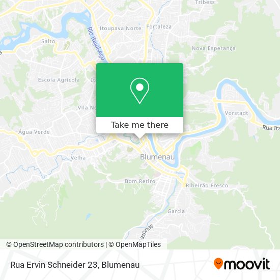 Rua Ervin Schneider 23 map