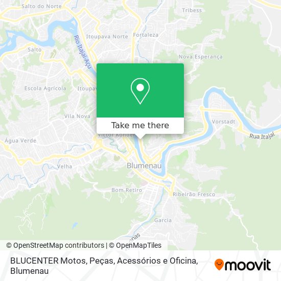 BLUCENTER Motos, Peças, Acessórios e Oficina map
