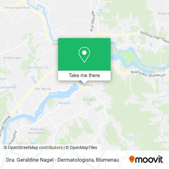 Dra. Geraldine Nagel - Dermatologista map