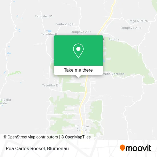 Rua Carlos Roesel map
