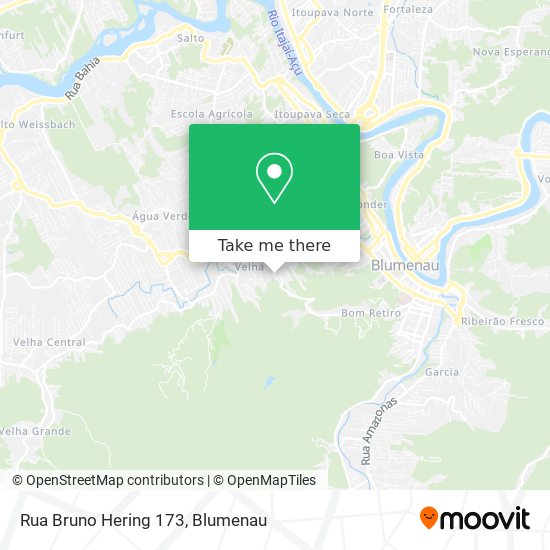 Mapa Rua Bruno Hering 173