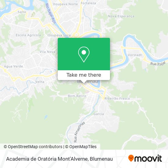 Academia de Oratória Mont'Alverne map