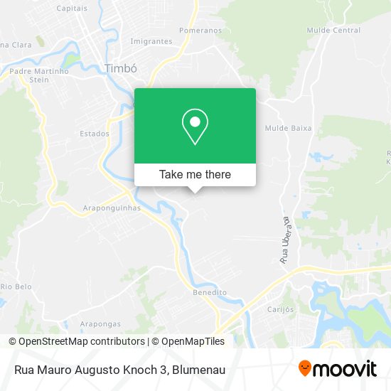 Rua Mauro Augusto Knoch 3 map