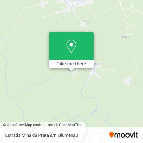 Estrada Mina da Prata s/n map