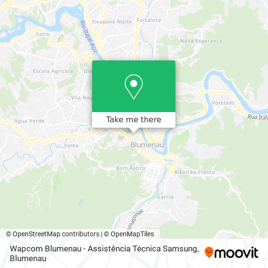 Wapcom Blumenau - Assistência Técnica Samsung map