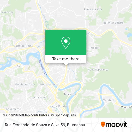 Rua Fernando de Souza e Silva 59 map