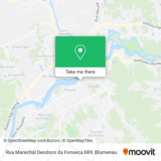 Rua Marechal Deodoro da Fonseca 889 map