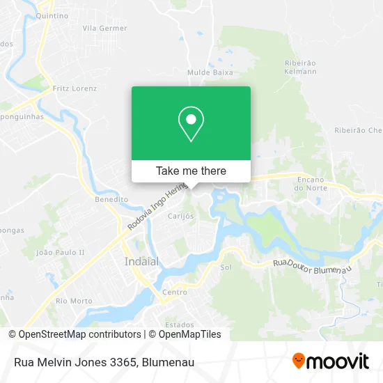 Rua Melvin Jones 3365 map