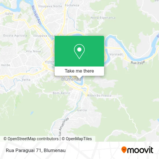 Rua Paraguai 71 map