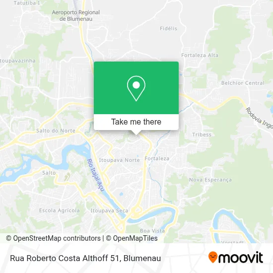 Rua Roberto Costa Althoff 51 map