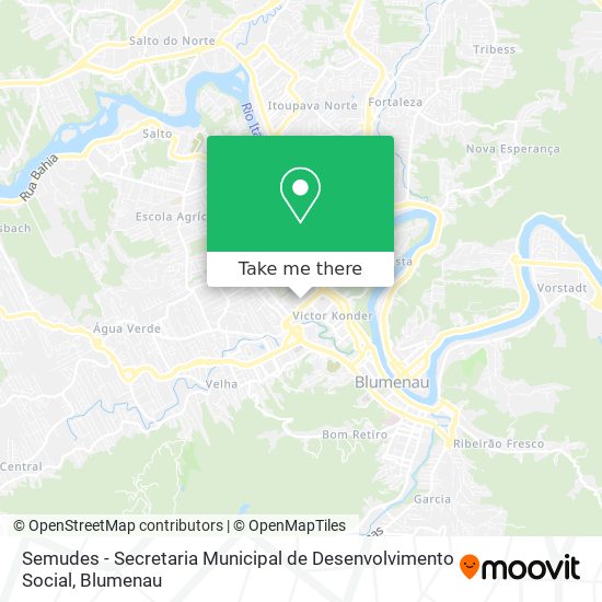 Mapa Semudes - Secretaria Municipal de Desenvolvimento Social