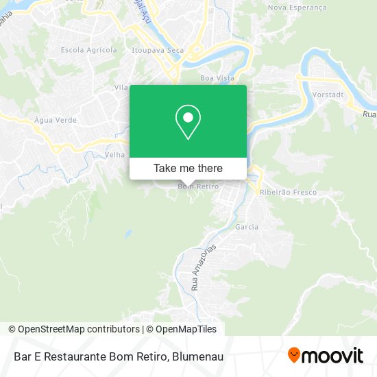 Bar E Restaurante Bom Retiro map