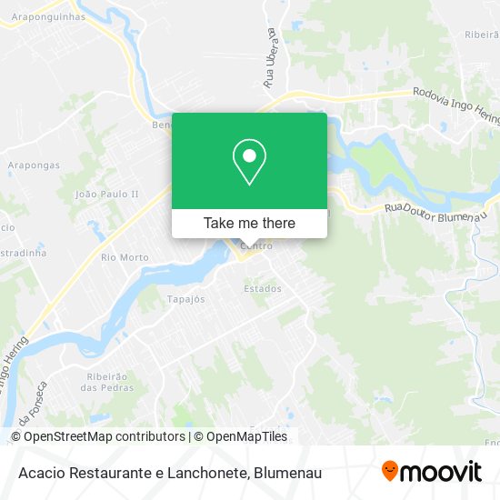 Acacio Restaurante e Lanchonete map