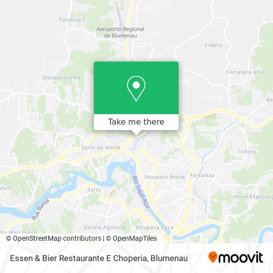 Mapa Essen & Bier Restaurante E Choperia