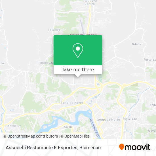 Mapa Assocebi Restaurante E Esportes