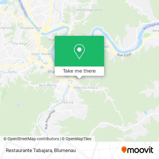 Mapa Restaurante Tabajara