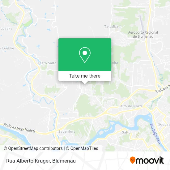 Rua Alberto Kruger map
