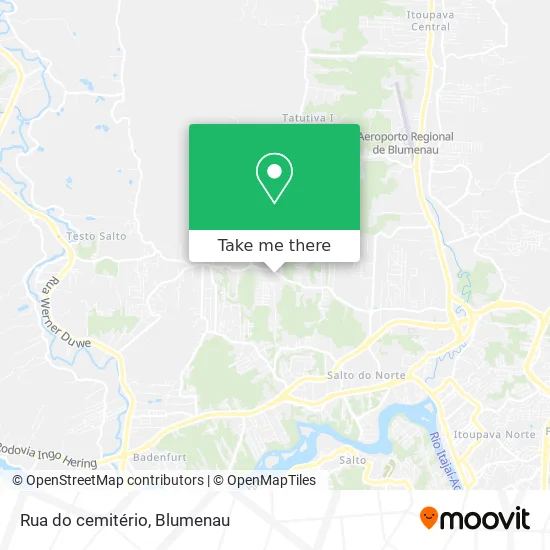 Rua do cemitério map