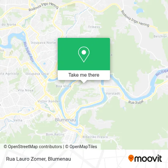 Rua Lauro Zomer map