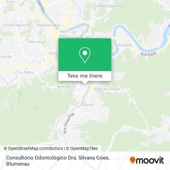 Mapa Consultório Odontológico Dra. Silvana Góes