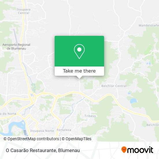 O Casarão Restaurante map