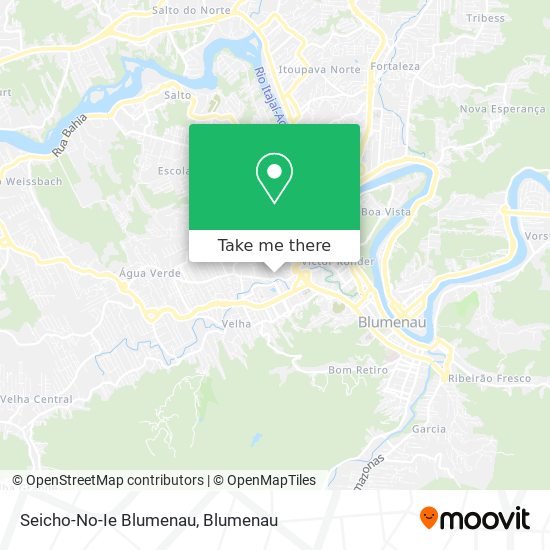 Seicho-No-Ie Blumenau map