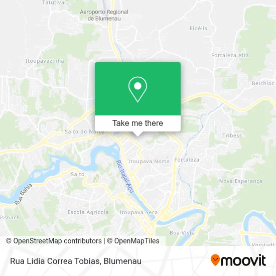 Rua Lidia Correa Tobias map